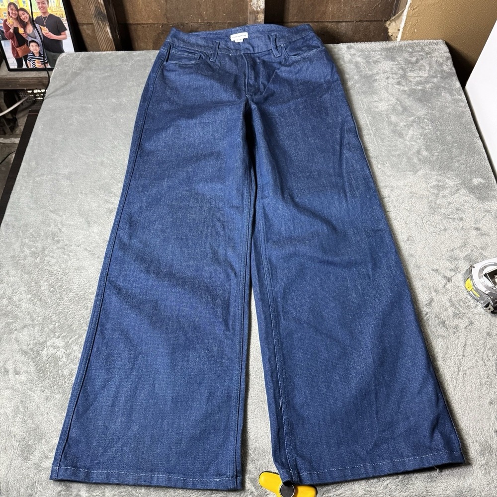Good American Blue Flare & Wide Leg Jeans